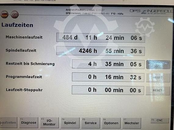 CNC Bewerkingscentrum OPS INGERSOLL SPEED HAWK 550