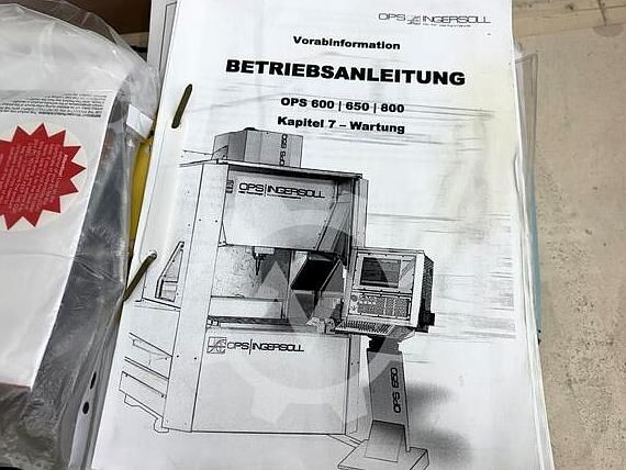 Centro di lavoro CNC OPS INGERSOLL OPS 650