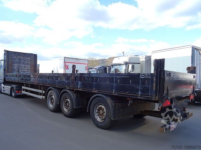 Arbejdsplatform sættevogn 3-Achs*Lift+Lenkachse*MSH Mitnahme Staplerhalter