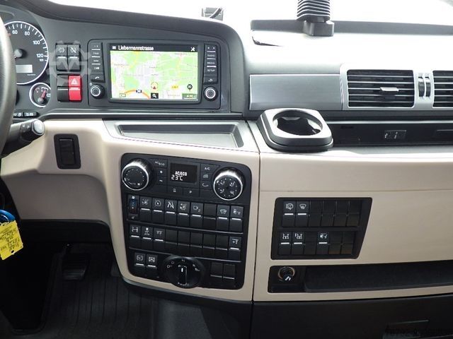 Camion cu platformă și prelată MAN TGX 26.460 LL XXL/Ret/Pritsche/Heitling/Kompress