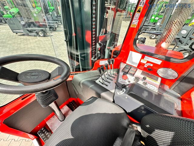 4-way forklift truck Combilift C4000 / GAS / TRIPLEX / 9300MM /LIKE NEW