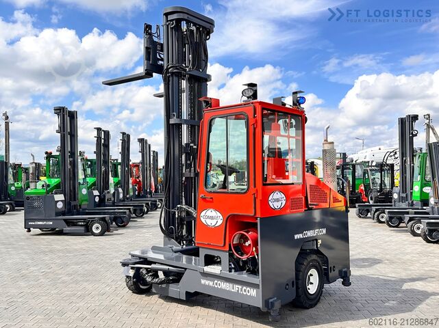 4-way forklift truck Combilift C4000 / GAS / TRIPLEX / 9300MM /LIKE NEW