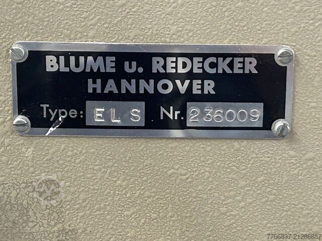 Στρόγγυλη τακτομηχανή 8 σταθμών, διπλό σύστημα Fly Blume u. Redecker 