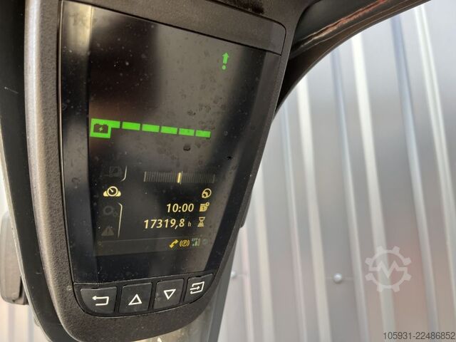 Elektrisk 3 -hjulet gaffeltruck Linde E16-02