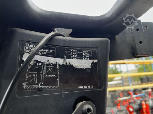 Reach truck Linde R12B-01