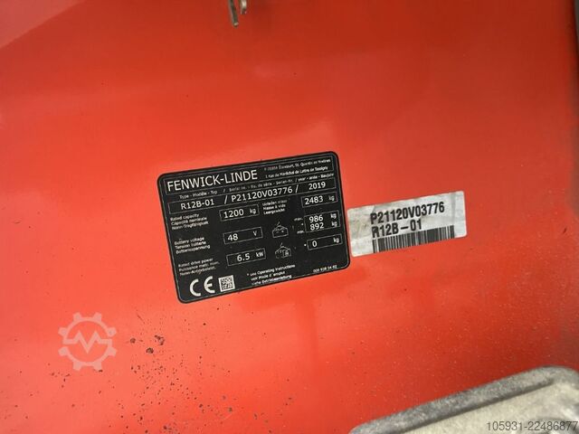 Reach truck Linde R12B-01