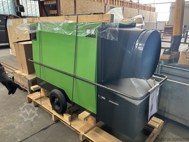 Topná a ventilátorová jednotka Remko CLK 120 inkl. Öltank