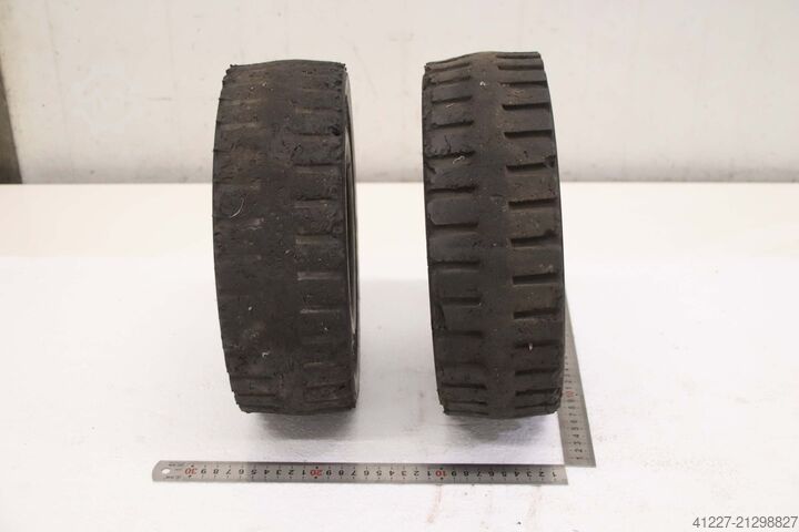 Massieve rubberen banden 2 stuks Gienne Elastic 4.00-4