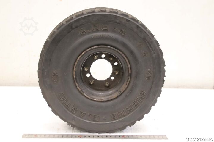 Massieve rubberen banden 2 stuks Gienne Elastic 4.00-4