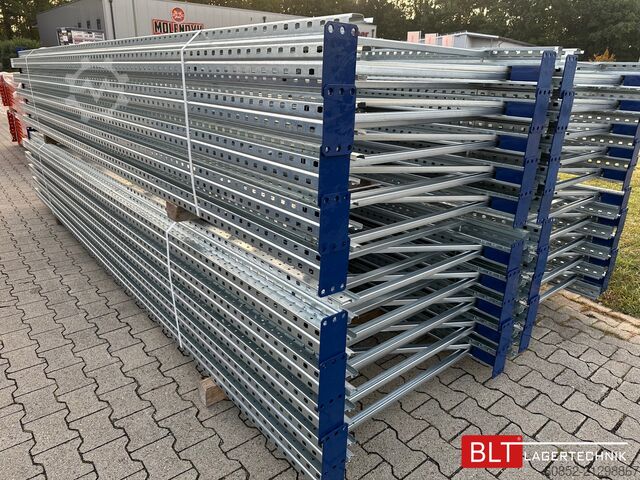 Heavy-duty shelf ca. 8,4 lfm. Palettenregal H: 500 cm Fachlast : 4500 kg , Schwerlastregal