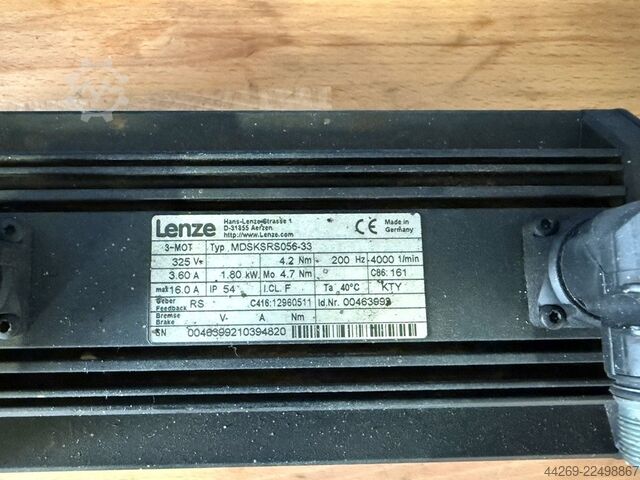 Motor eléctrico Lenze MDSKSRS056-33 Lenze MDSKSRS056-33