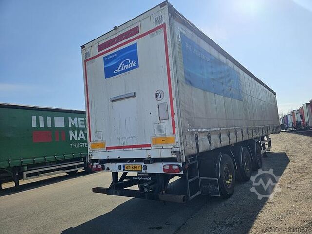 2009 BURG BPO12-27 SRNXX|SPECIALE AANHANGWAGEN VOOR GASCANSTALLEN| 2 BESTUURDERSASSEN | SUPER STERK. BURG BPO12-27 SRNXX|SPECIAL TRAILER FOR GAS CONTAINE...