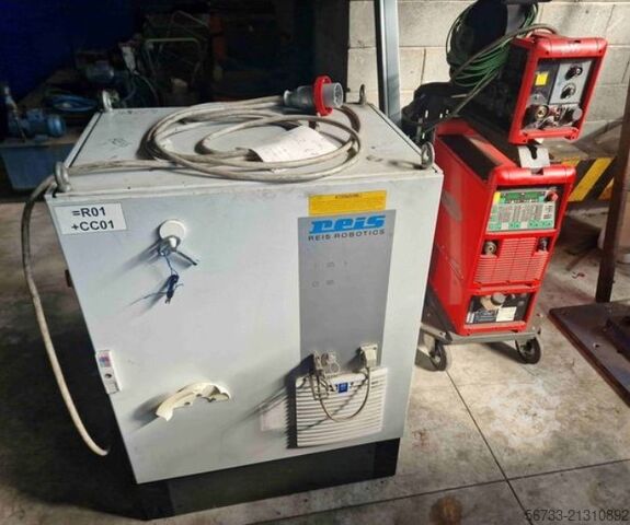 3 tengelyes hegesztőrendszer 4200 x 1200 x 1000 REIS MIG/MAG 3-Achs-Schweißanlage 4200