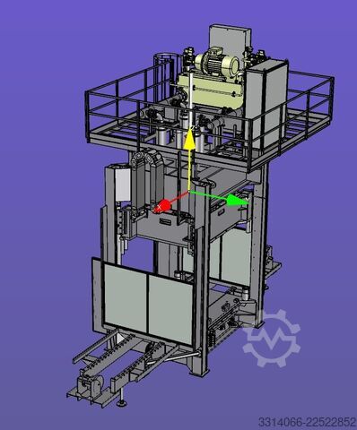 FRIMO prasa formująca / siłownik hydrauliczny 2.500 kN FRIMO Formpresse 2.500KN