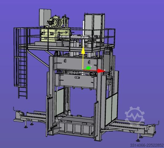 FRIMO prasa formująca / siłownik hydrauliczny 2.500 kN FRIMO Formpresse 2.500KN