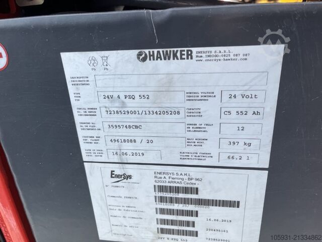 Lavtløfter plukketruck Linde V08