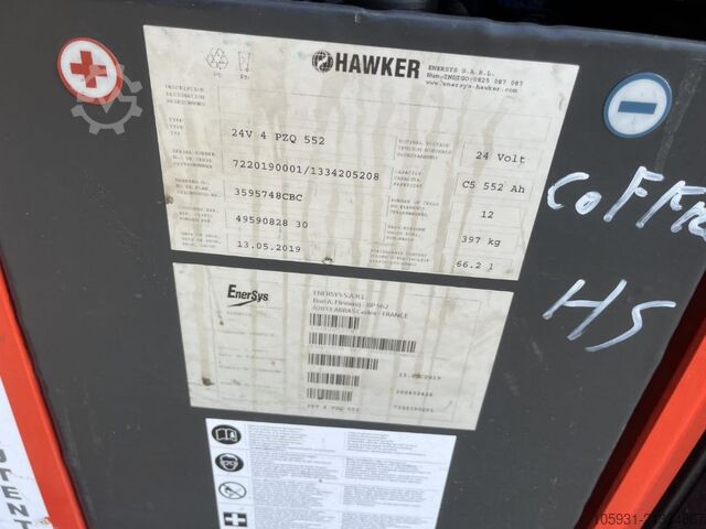 Lavtløfter plukketruck Linde V08