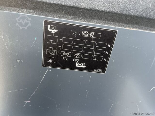 Lavtløfter plukketruck Linde V08