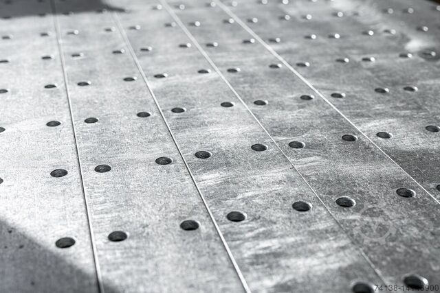 Draagarmrek 3 St. Ständer für Spanplatten / 5 Ebenen Höhe 3,2m / Nutztiefe 1,8m / Länge 2,1m