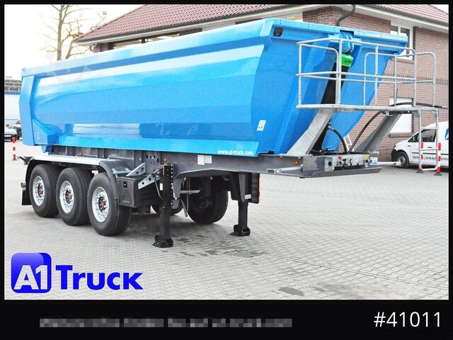 Kippers oplegger WIELTON Euromix ca 24m³  Stahl, Liftachse SAF, NEU Zustand