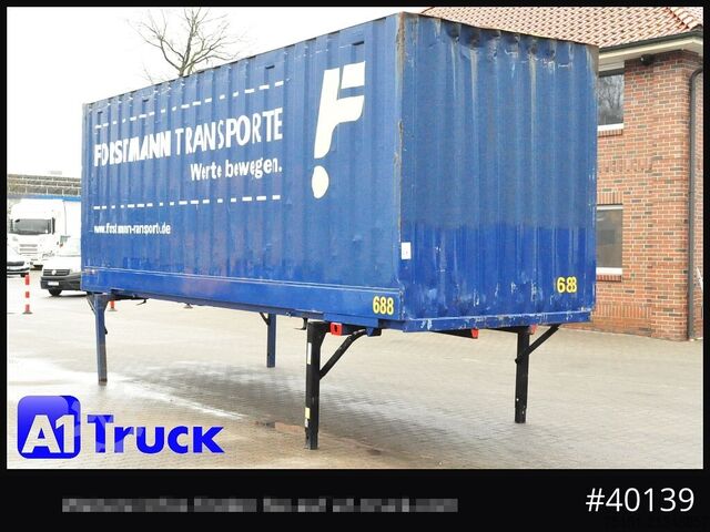 Ανταλλάξιμο αμάξωμα με κατασκευή κουτιού KRONE BDF 7,82 Container, 2700mm Innenhöhe, Portaltür