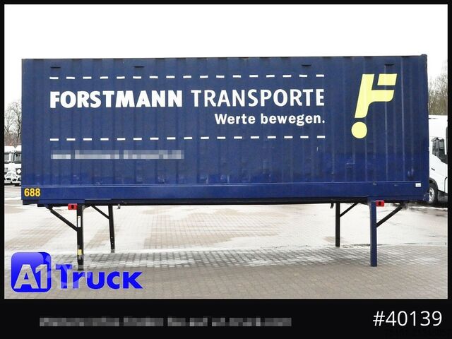 Ανταλλάξιμο αμάξωμα με κατασκευή κουτιού KRONE BDF 7,82 Container, 2700mm Innenhöhe, Portaltür