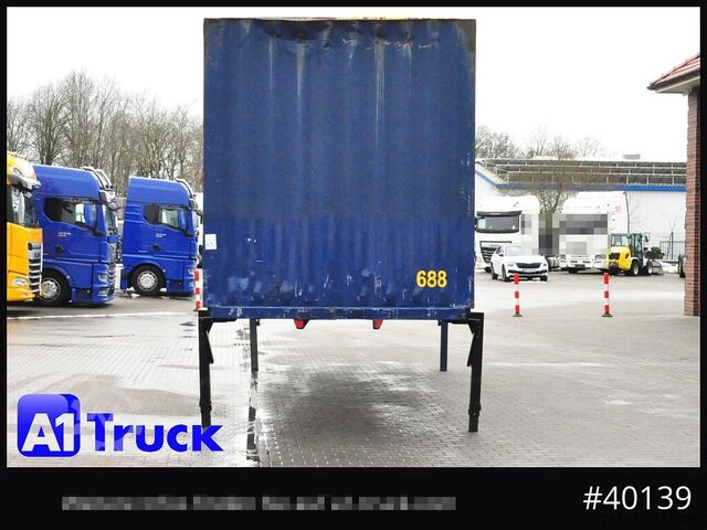 Ανταλλάξιμο αμάξωμα με κατασκευή κουτιού KRONE BDF 7,82 Container, 2700mm Innenhöhe, Portaltür