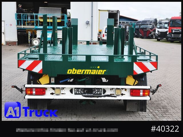 Ανοικτό ρυμουλκούμενο GOLDHOFER Ballast Kran Gewichte. Obermaier SS2-B180L  SAF
