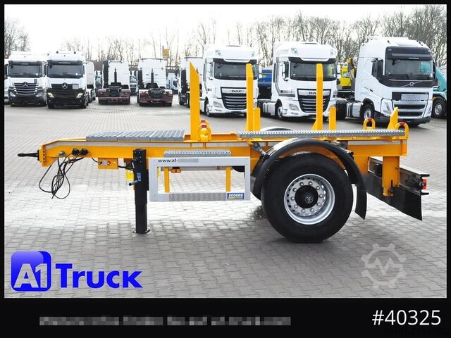 Ανοικτό ρυμουλκούμενο GOLDHOFER Eggers Ballast  Kran Gewichte BPW neuwertig