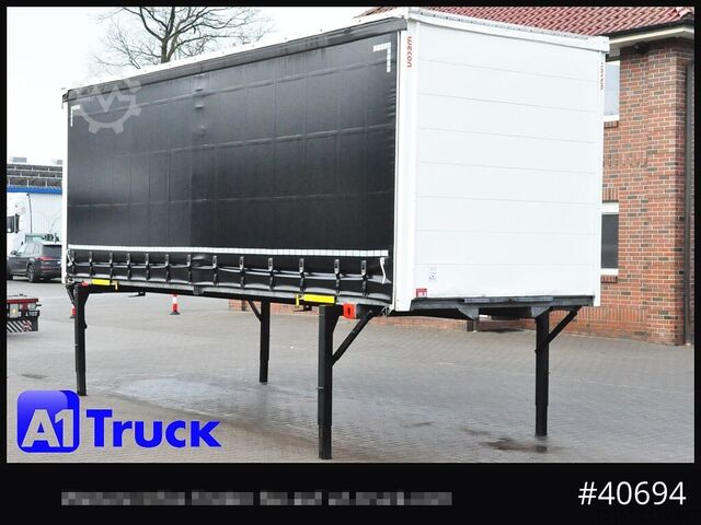 Εναλλάξιμο αμάξωμα με επίπεδη πλατφόρμα και μουσαμά WECON WPR 745, verzinkt, 2520  innen, Code XL, neue Plane