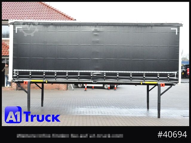 Εναλλάξιμο αμάξωμα με επίπεδη πλατφόρμα και μουσαμά WECON WPR 745, verzinkt, 2520  innen, Code XL, neue Plane