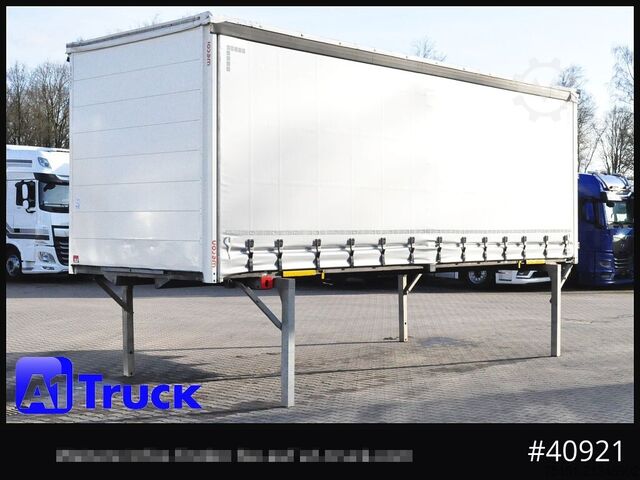 Εναλλάξιμο αμάξωμα με επίπεδη πλατφόρμα και μουσαμά WECON WPR 745, verzinkt, 2520  innen, Code XL, neue Plane