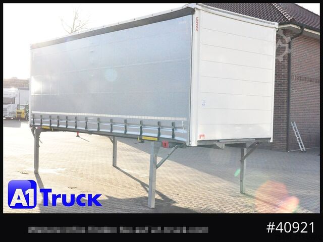 Εναλλάξιμο αμάξωμα με επίπεδη πλατφόρμα και μουσαμά WECON WPR 745, verzinkt, 2520  innen, Code XL, neue Plane