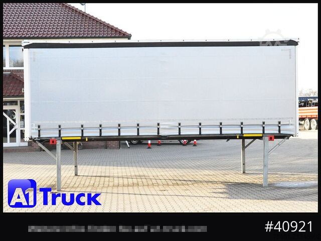 Εναλλάξιμο αμάξωμα με επίπεδη πλατφόρμα και μουσαμά WECON WPR 745, verzinkt, 2520  innen, Code XL, neue Plane