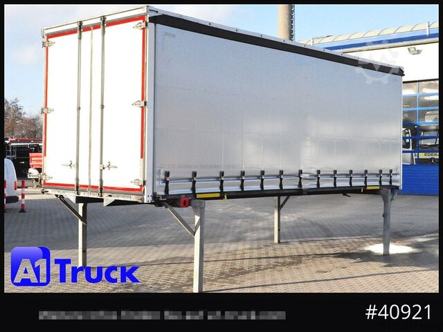 Εναλλάξιμο αμάξωμα με επίπεδη πλατφόρμα και μουσαμά WECON WPR 745, verzinkt, 2520  innen, Code XL, neue Plane