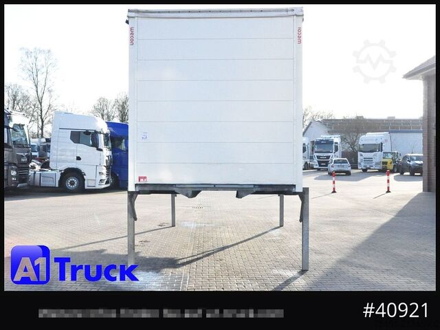 Εναλλάξιμο αμάξωμα με επίπεδη πλατφόρμα και μουσαμά WECON WPR 745, verzinkt, 2520  innen, Code XL, neue Plane