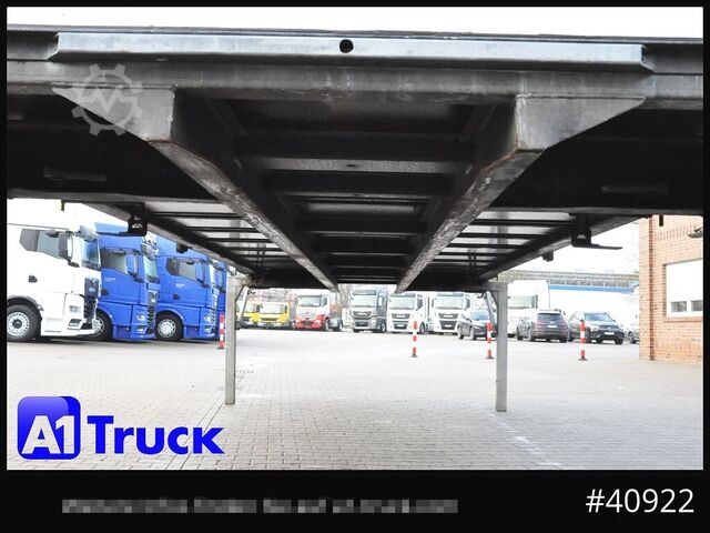 Εναλλάξιμο αμάξωμα με επίπεδη πλατφόρμα και μουσαμά WECON WPR 745, verzinkt, 2520  innen, Code XL, neue Plane