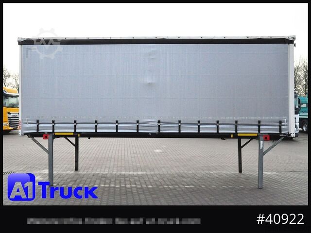 Εναλλάξιμο αμάξωμα με επίπεδη πλατφόρμα και μουσαμά WECON WPR 745, verzinkt, 2520  innen, Code XL, neue Plane