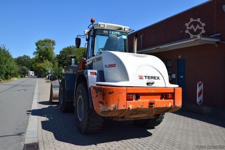 Carregadora de rodas Terex Radlader TL 260 Schauf Waage Klima SW ZSA 40KMH