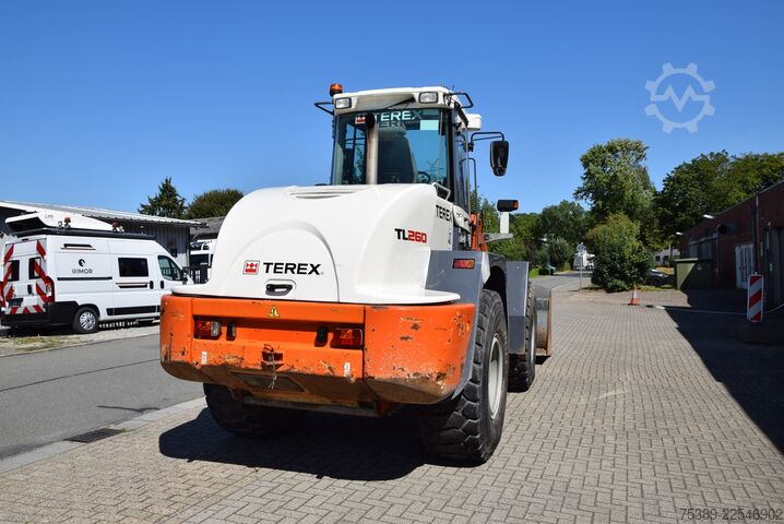 Carregadora de rodas Terex Radlader TL 260 Schauf Waage Klima SW ZSA 40KMH