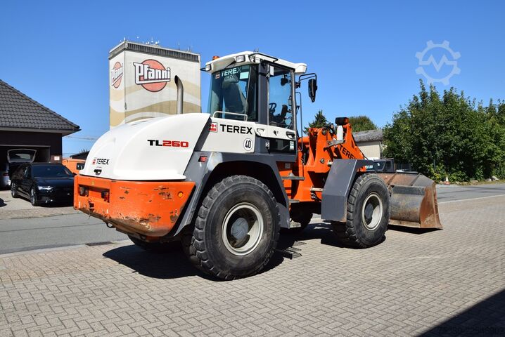 Carregadora de rodas Terex Radlader TL 260 Schauf Waage Klima SW ZSA 40KMH