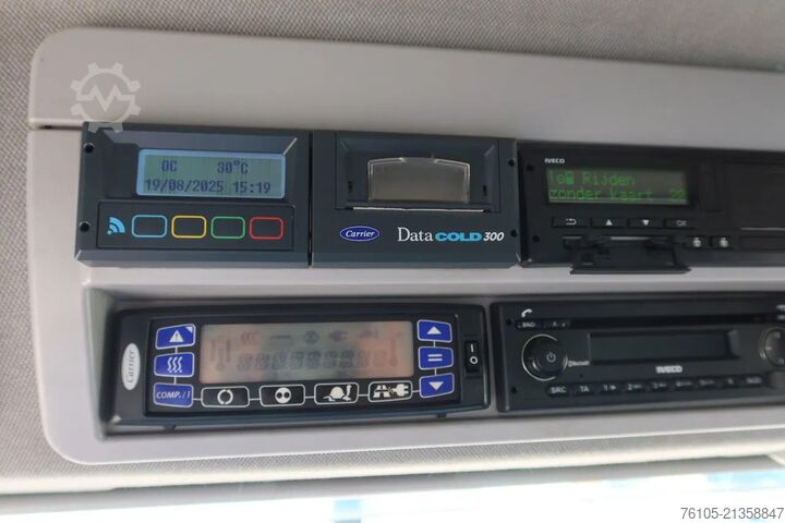 Soğutmalı/dondurulmuş taşıma Iveco EuroCargo 120 El 210L Carrier Supra 850 MT Koel...