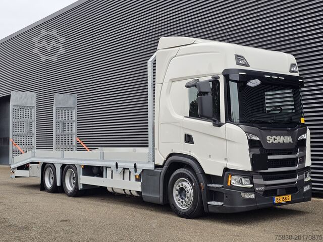 Kurtarma aracı Scania G500 6X2 / OPRIJ - MACHINE TRANSPORT / RETARDER