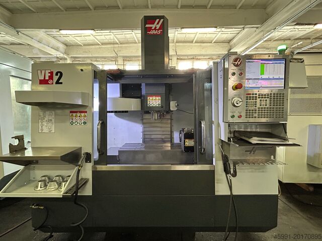 Pionowe centrum obróbkowe HAAS VF-2, with 4.axis rotary table