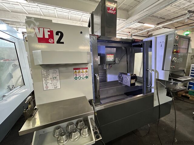 Pionowe centrum obróbkowe HAAS VF-2, with 4.axis rotary table