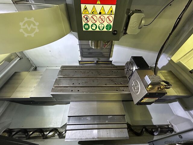 Pionowe centrum obróbkowe HAAS VF-2, with 4.axis rotary table