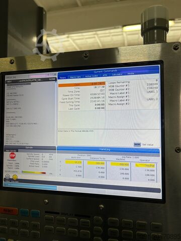 Pionowe centrum obróbkowe HAAS VF-2, with 4.axis rotary table