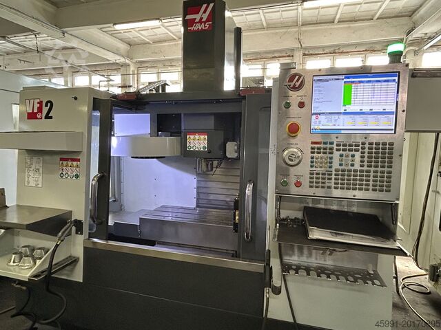 Pionowe centrum obróbkowe HAAS VF-2, with 4.axis rotary table