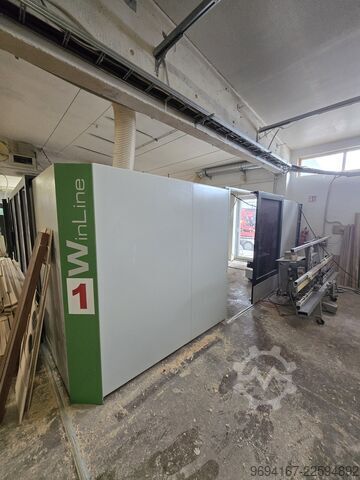 Genomgående bearbetningscenter Biesse Winline 1650