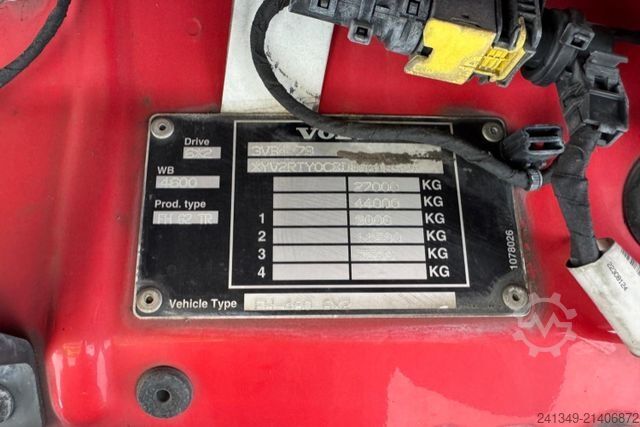 Podwozie ciężarówki VOLVO FH-460 6x2